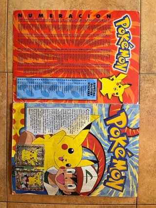 Álbum Cromos Pokémon Merlin Collections Pokemon