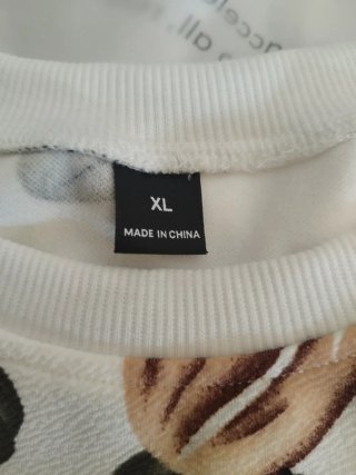 Sudadera Ligera Estampada (medidas en descripción)