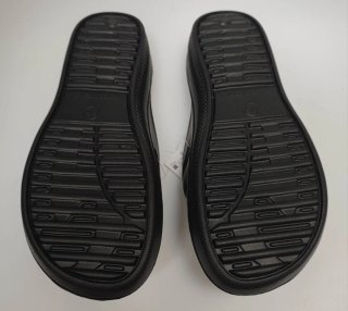 Chanclas Merkal Talla 36 Rayas Negras y Blancas