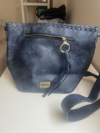 Bolso bandolera Misako azul