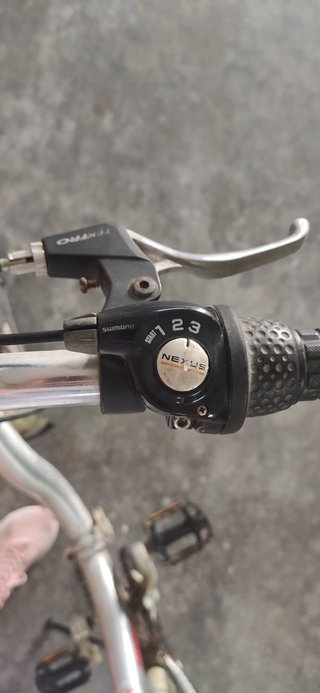 Bicicleta Plegable Plata
