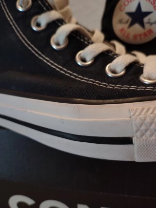 Converse Chuck Taylor All Star Negras Talla 39.5