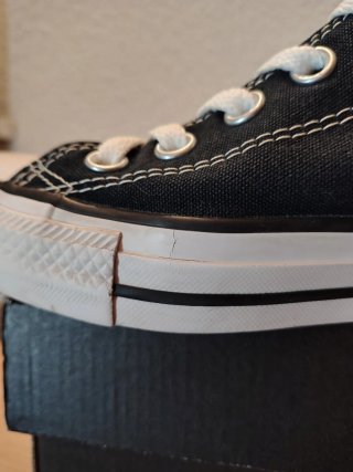 Converse Chuck Taylor All Star Negras Talla 39.5