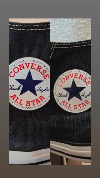 Converse Chuck Taylor All Star Negras Talla 39.5