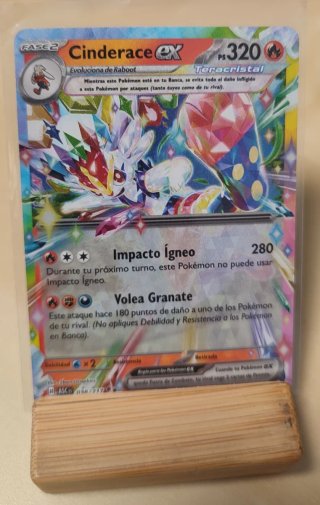 Carta Pokemon Cinderace EX (ASC 038)
