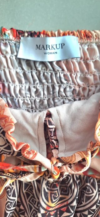 T-shirt donna fantasia etnica