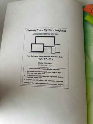 BURLINGTON SKILLS FOR 2 BACH STUDENT'S BOOK