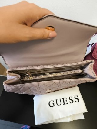 Borsa Guess Beige/Rosa Trapuntata