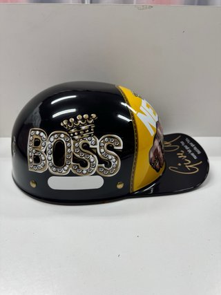 Casco Moto Unisex Negro y Amarillo