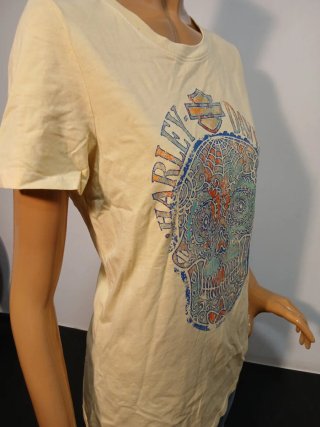 Camiseta Harley-Davidson Calavera Multicolor