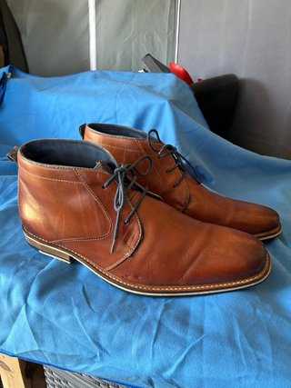 Botas de piel marrones para hombre