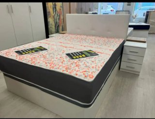 Canapé abatible con colchónes viscoelastica
