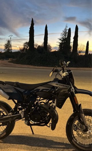 Sherco Blackmoon SM 49cc Supermotard Negra/Gris