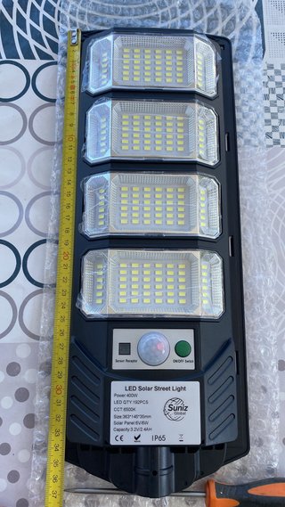 Pack 2 Focos Solares LED Exterior Nuevos