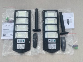 Pack 2 Focos Solares LED Exterior Nuevos