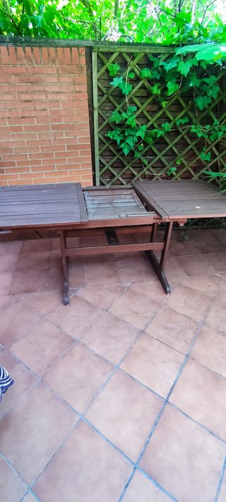 Mesa de teca 180x90x75
