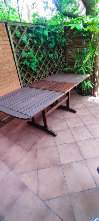 Mesa de teca 180x90x75