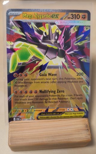 Carta Pokemon Mega Zygarde EX (POR 047)