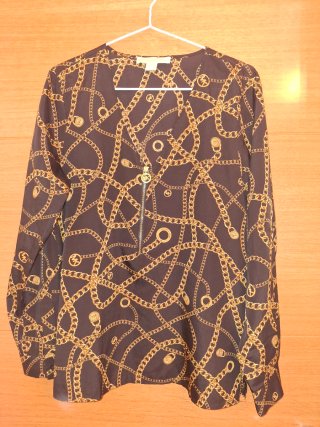 Blusa Michael Kors Cadena Dorada