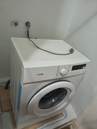 Lavadora KUBO blanca