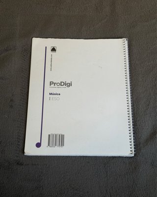Libro Música 1 ESO ProDigi