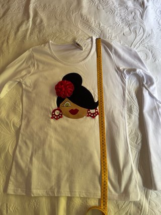 Camiseta Las Karmelas T. M Flamenca