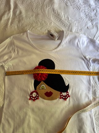 Camiseta Las Karmelas T. M Flamenca
