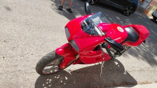 Cagiva Mito 125 Evo Roja