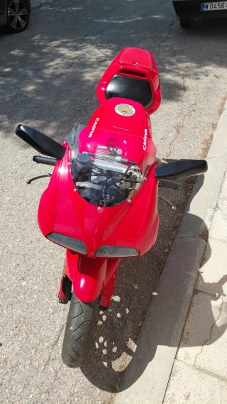 Cagiva Mito 125 Evo Roja