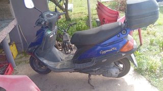 Moto Scooter Yamaha Cygnus R Azul