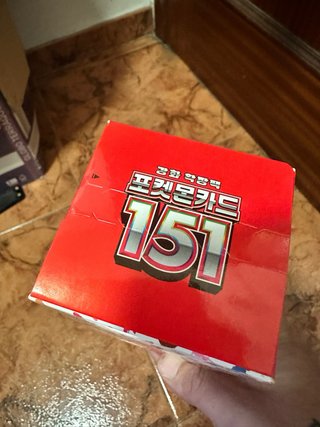 Caja Booster Pokémon 151 Coreano