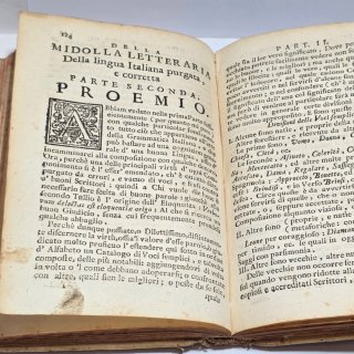 Libro 1750 Midolla letteraria della lingua italian