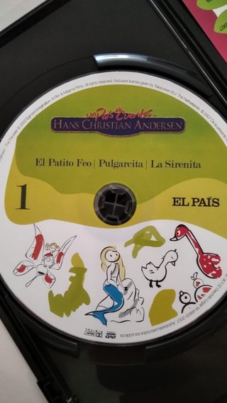 DVD Cuentos Hans Christian Andersen (Español)