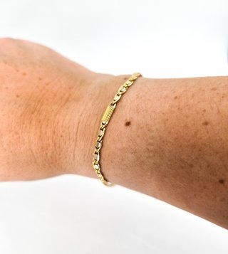 048-05-00114 Pulsera Oro Amarillo 18K
