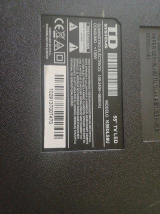 Despiece TV TD Systems K55DLS6U