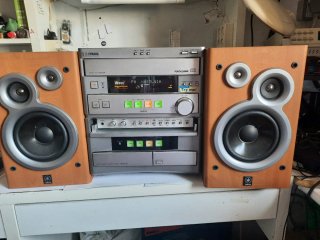 Equipo de música Yamaha GX-505 reparar