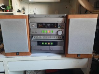 Equipo de música Yamaha GX-505 reparar