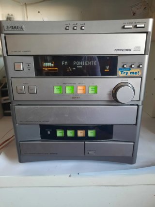 Equipo de música Yamaha GX-505 reparar