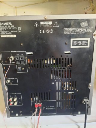 Equipo de música Yamaha GX-505 reparar