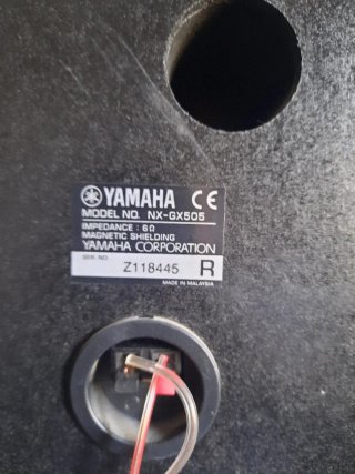Equipo de música Yamaha GX-505 reparar