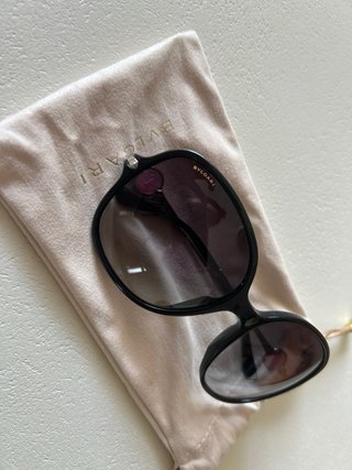 Gafas de sol Bvlgari negras y rosa