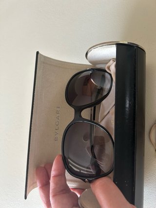 Gafas de sol Bvlgari negras y rosa