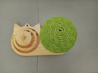 Rascador Cama Nido para gatos + Juguete de gatitos