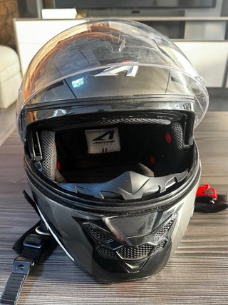Casco modular negro ASTON HELMETS RT800
