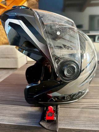 Casco modular negro ASTON HELMETS RT800