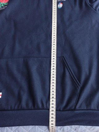Sudadera England Rugby Talla L Azul