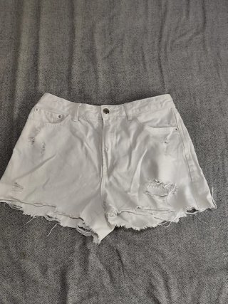 Shorts blancos Stradivarius Talla 40