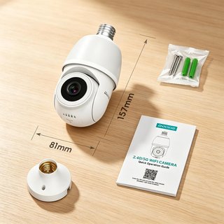 Cámara Vigilancia WiFi PTZ 355°/90°