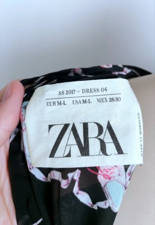 Vestido Zara Studio Ballet Talla M