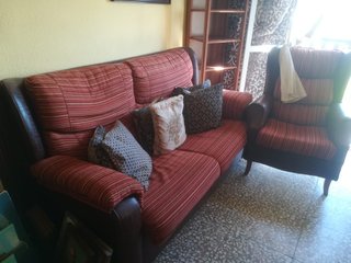 Sofá 2 plazas y sillón 3 plazas